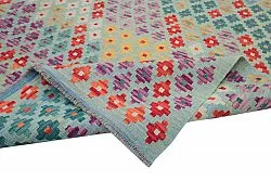Alfombra Oriental - Vegi Kelim Hand Woven - 211 x 288 cm