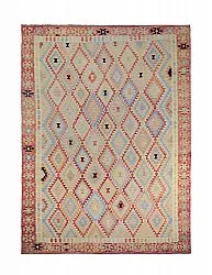 Alfombra Oriental - Vegi Kelim Hand Woven - 313 x 427 cm
