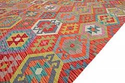 Alfombra Oriental - Vegi Kelim Hand Woven - 203 x 296 cm