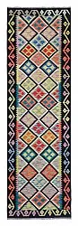 Alfombra Oriental - Vegi Kelim Hand Woven - 80 x 268 cm