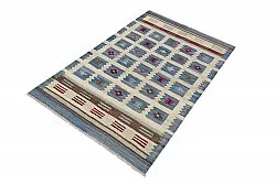 Alfombra Oriental - Vegi Kelim Hand Woven - 98 x 151 cm