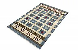Alfombra Oriental - Vegi Kelim Hand Woven - 100 x 148 cm