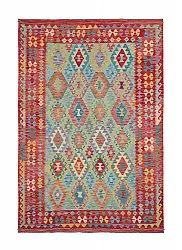 Alfombra Oriental - Vegi Kelim Hand Woven - 199 x 295 cm