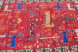 Alfombra Oriental - Tribal Hand Knotted - 158 x 239 cm