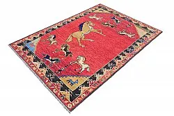 Alfombra Oriental - Tribal Hand Knotted - 144 x 220 cm