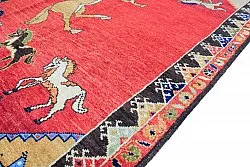 Alfombra Oriental - Tribal Hand Knotted - 144 x 220 cm