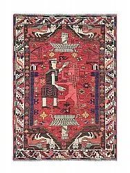 Alfombra Oriental - Tribal Hand Knotted - 154 x 221 cm