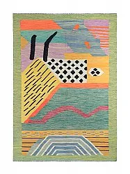 Alfombra Oriental - Kelim Hand Woven - 199 x 302 cm