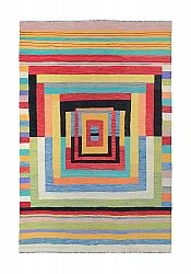 Alfombra Oriental - Kelim Hand Woven - 201 x 299 cm