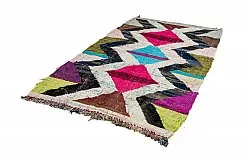 Alfombra Marroquí Bereber Boucherouite 135 x 230 cm