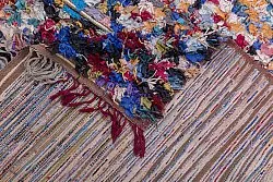 Alfombra Marroquí Bereber Boucherouite 370 x 145 cm