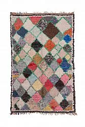 Alfombra Marroquí Bereber Boucherouite 230 x 145 cm