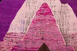 Alfombra Marroquí Bereber Boucherouite 140 x 250 cm