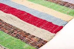 Alfombra Marroquí Bereber Boucherouite 125 x 215 cm