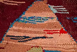 Alfombra Marroquí Bereber Boucherouite 160 x 295 cm