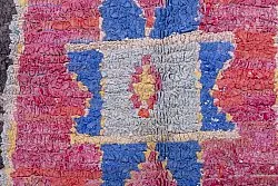 Alfombra Marroquí Bereber Boucherouite 225 x 130 cm