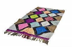 Alfombra Marroquí Bereber Boucherouite 135 x 230 cm