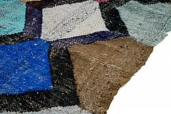 Alfombra Marroquí Bereber Boucherouite 135 x 230 cm