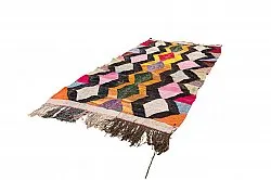 Alfombra Marroquí Bereber Boucherouite 150 x 305 cm