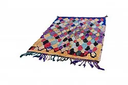 Alfombra Marroquí Berber Boucherouite 185 x 135 cm