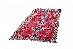 Alfombra Marroquí Bereber Boucherouite 220 x 125 cm