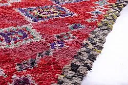 Alfombra Marroquí Bereber Boucherouite 220 x 125 cm