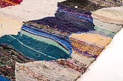 Alfombra Marroquí Bereber Boucherouite 155 x 325 cm