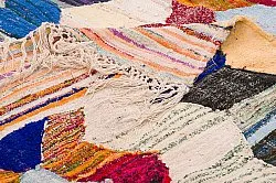 Alfombra Marroquí Bereber Boucherouite 155 x 325 cm