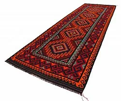 Alfombra kilim oriental 424 x 175 cm