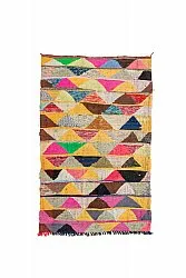 Alfombra Marroquí Bereber Boucherouite 140 x 230 cm