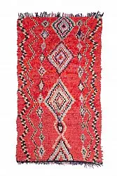 Alfombra Marroquí Bereber Boucherouite 265 x 150 cm