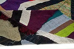 Alfombra Marroquí Bereber Boucherouite 135 x 255 cm