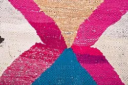 Alfombra Marroquí Bereber Boucherouite 120 x 265 cm