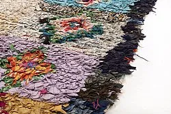 Alfombra Marroquí Bereber Boucherouite 260 x 135 cm