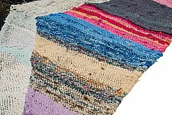 Alfombra Marroquí Bereber Boucherouite 130 x 220 cm