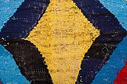 Alfombra Marroquí Bereber Boucherouite 140 x 275 cm