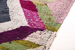 Alfombra Marroquí Bereber Boucherouite 130 x 240 cm