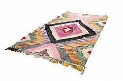 Alfombra Marroquí Bereber Boucherouite 155 x 285 cm
