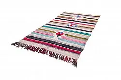 Alfombra Marroquí Bereber Boucherouite 145 x 295 cm