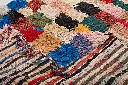 Alfombra Marroquí Bereber Boucherouite 280 x 155 cm