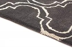 Alfombra de Lana - Korinth (gris oscuro)