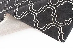 Alfombra de Lana - Korinth (gris oscuro)