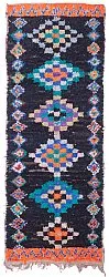 Alfombra Marroquí Bereber Boucherouite 330 x 115 cm