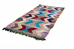 Alfombra Marroquí Bereber Boucherouite 130 x 275 cm
