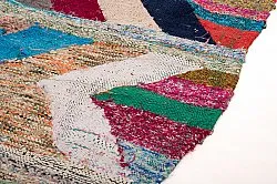 Alfombra Marroquí Bereber Boucherouite 130 x 275 cm