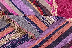 Alfombra Marroquí Bereber Boucherouite 210 x 130 cm