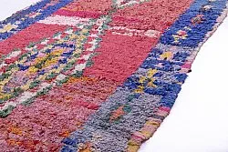 Alfombra Marroquí Bereber Boucherouite 260 x 105 cm