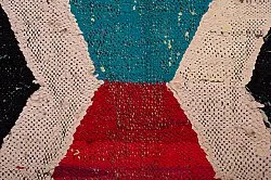 Alfombra Marroquí Bereber Boucherouite 145 x 265 cm