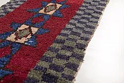 Alfombra Marroquí Bereber Boucherouite 230 x 85 cm