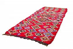 Alfombra Marroquí Bereber Boucherouite 320 x 130 cm